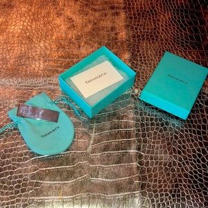 COPY - Brand new never used authentic Tiffany and co. Money clip solid sterling…